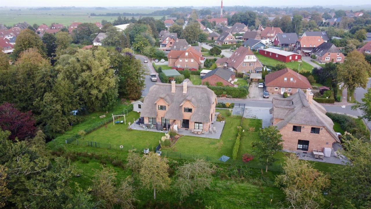 Villa Reetdachhaus Nordstern Garding Exterior foto