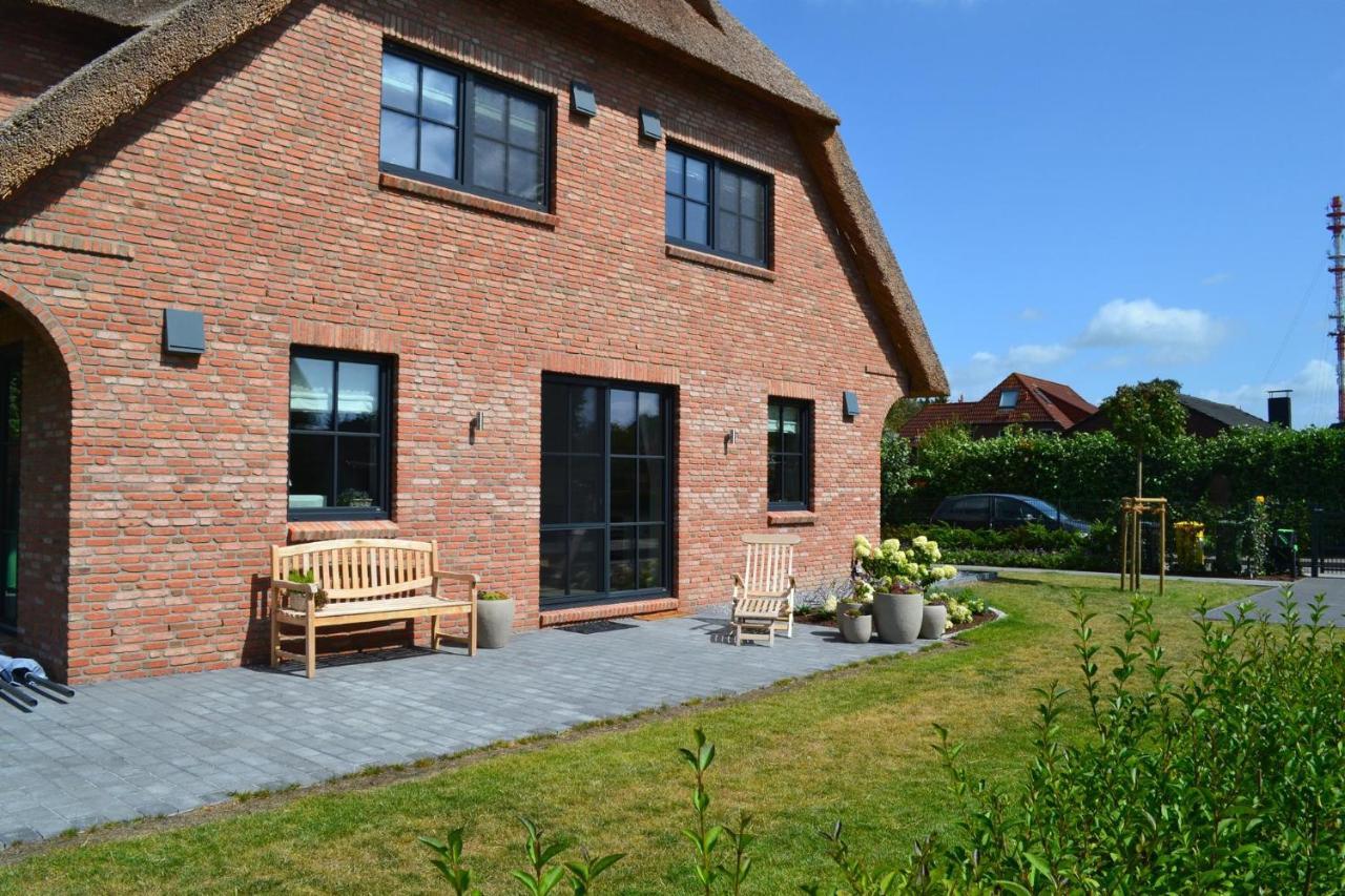 Villa Reetdachhaus Nordstern Garding Exterior foto