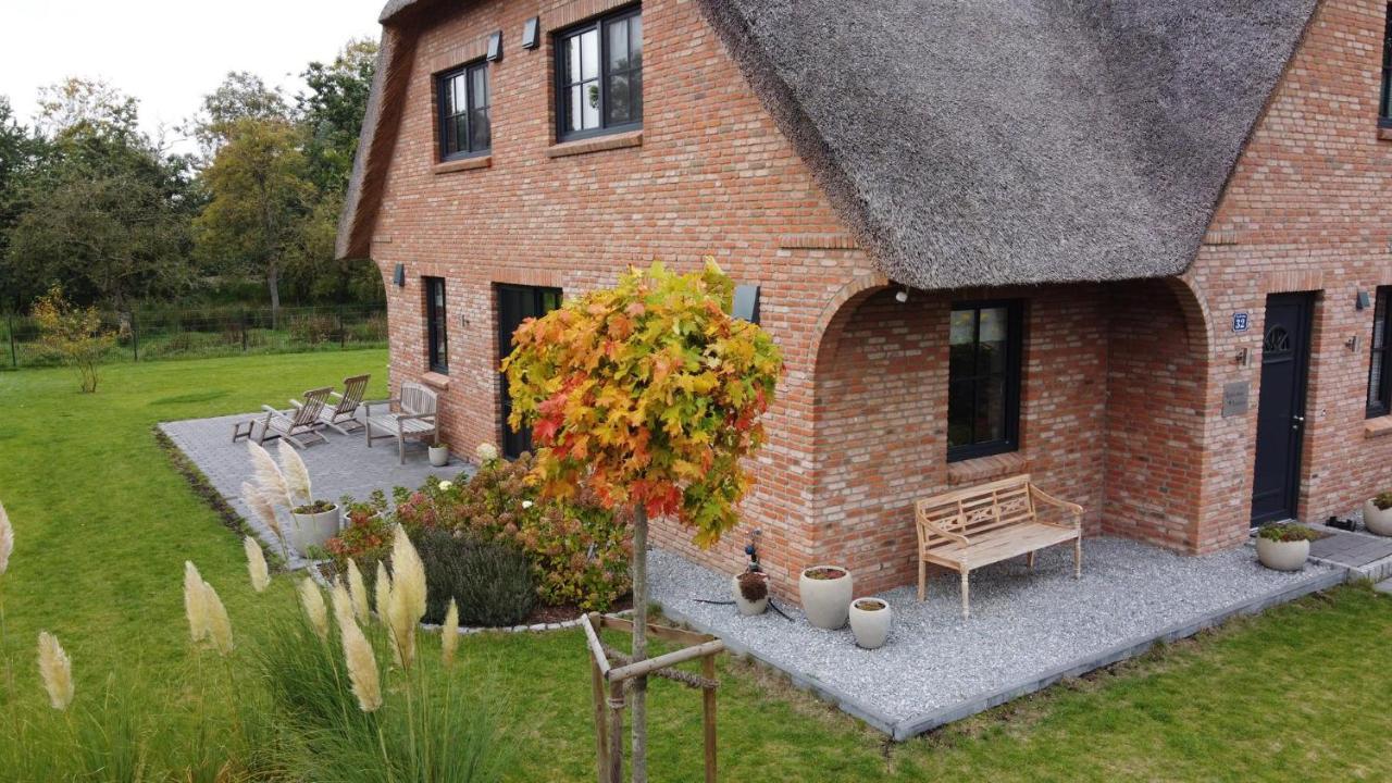 Villa Reetdachhaus Nordstern Garding Exterior foto