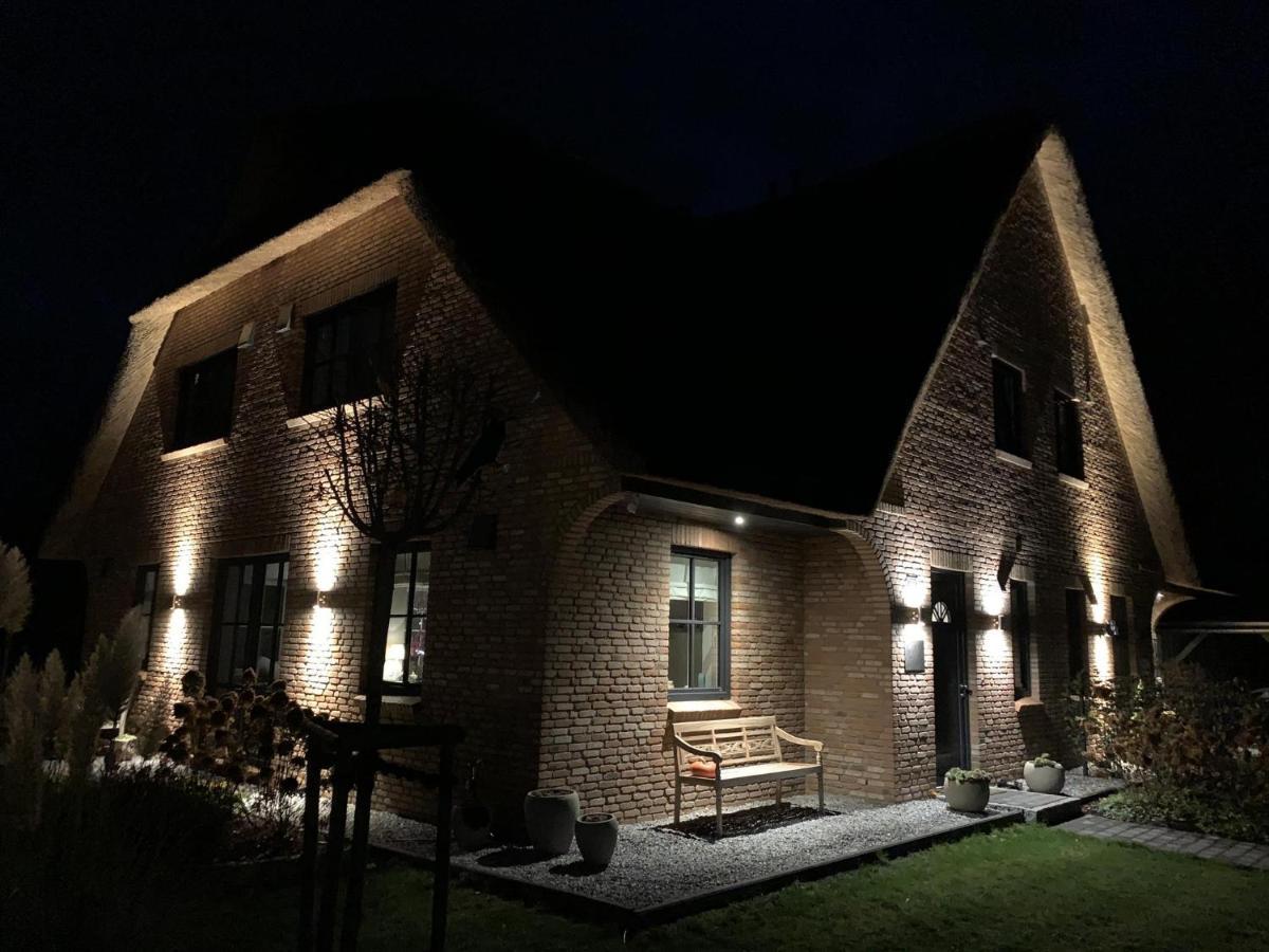 Villa Reetdachhaus Nordstern Garding Exterior foto